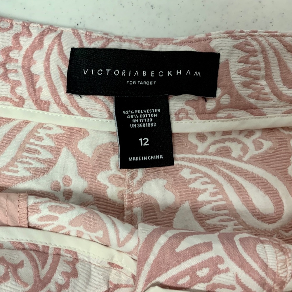 Victoria Beckham for Target Pink Paisley Bomber Jacket and Shorts Set - Picture 8 of 8